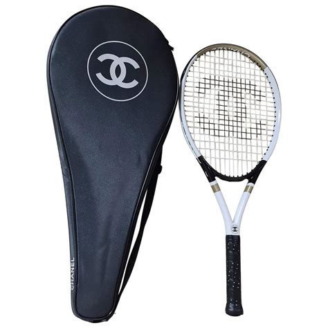 chanel white tennis balls|Chanel tennis ball racket.